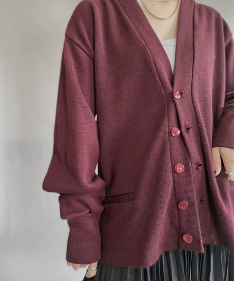【USED】  Knit Cardigan / 221126-012