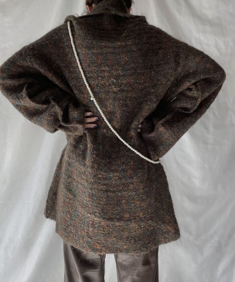 【USED】    Mohair Knit Top④/211216-005