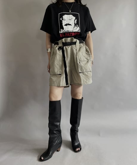 【USED】  BILL BLASS Nylon Shorts Pants /230617-004