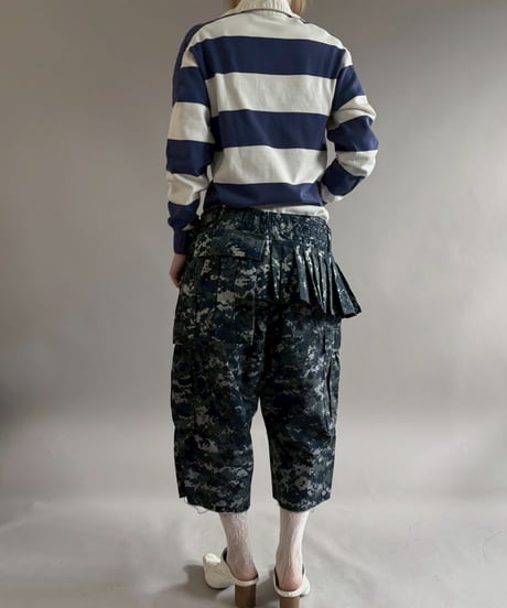 【RE;CIRCLE】 RE  Military Camouflage Wrap Skirt / 260226-010