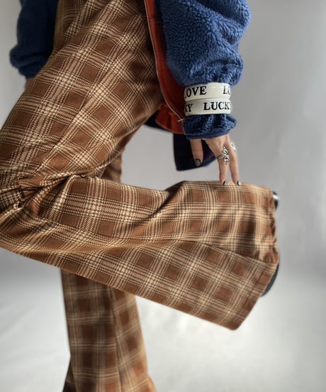 【USED】 Checked Pants / 221217-020