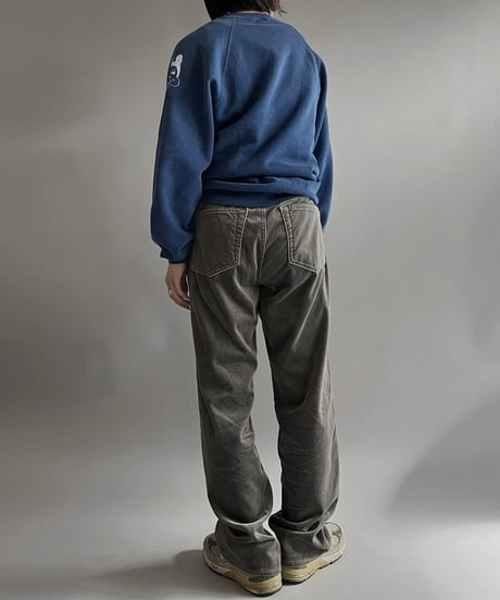【Mashup Products】 Silk Screen Made in USA L/S JERSEYS Sweat top /  240217-021