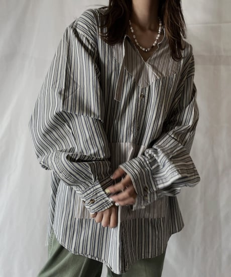 【RE;CIRCLE】 Remake Mexican Parker Shirt⑧/210906-009