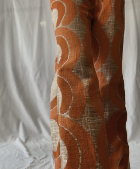 【RE;CIRCLE】 RE Antique Curtain Flare Pants③/ 210613-009