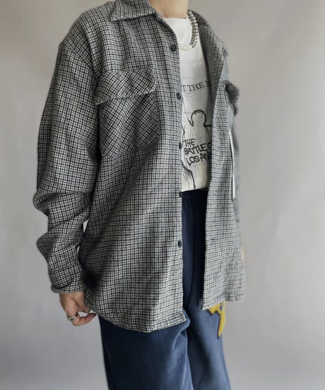 【RE;CIRCLE】 RE Wappen Check Shirt / 221103-008