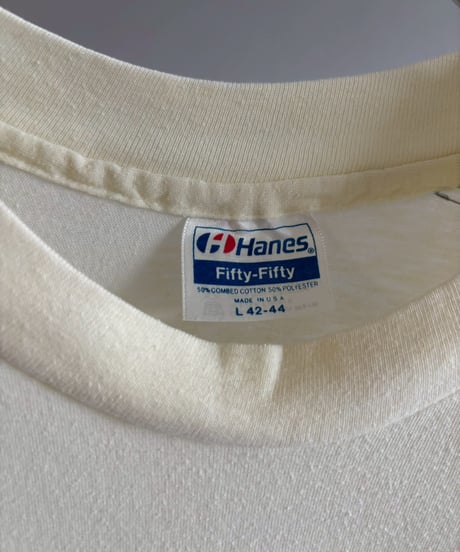 【USED】 RESIZED MADE in USA Hanes MY CATS WALK ALL OVER ME! T-Shirt / 260627-021