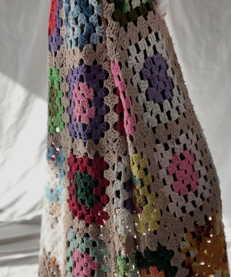 【RE;CIRCLE】 RE Granny Long Skirt⑥/211216-046