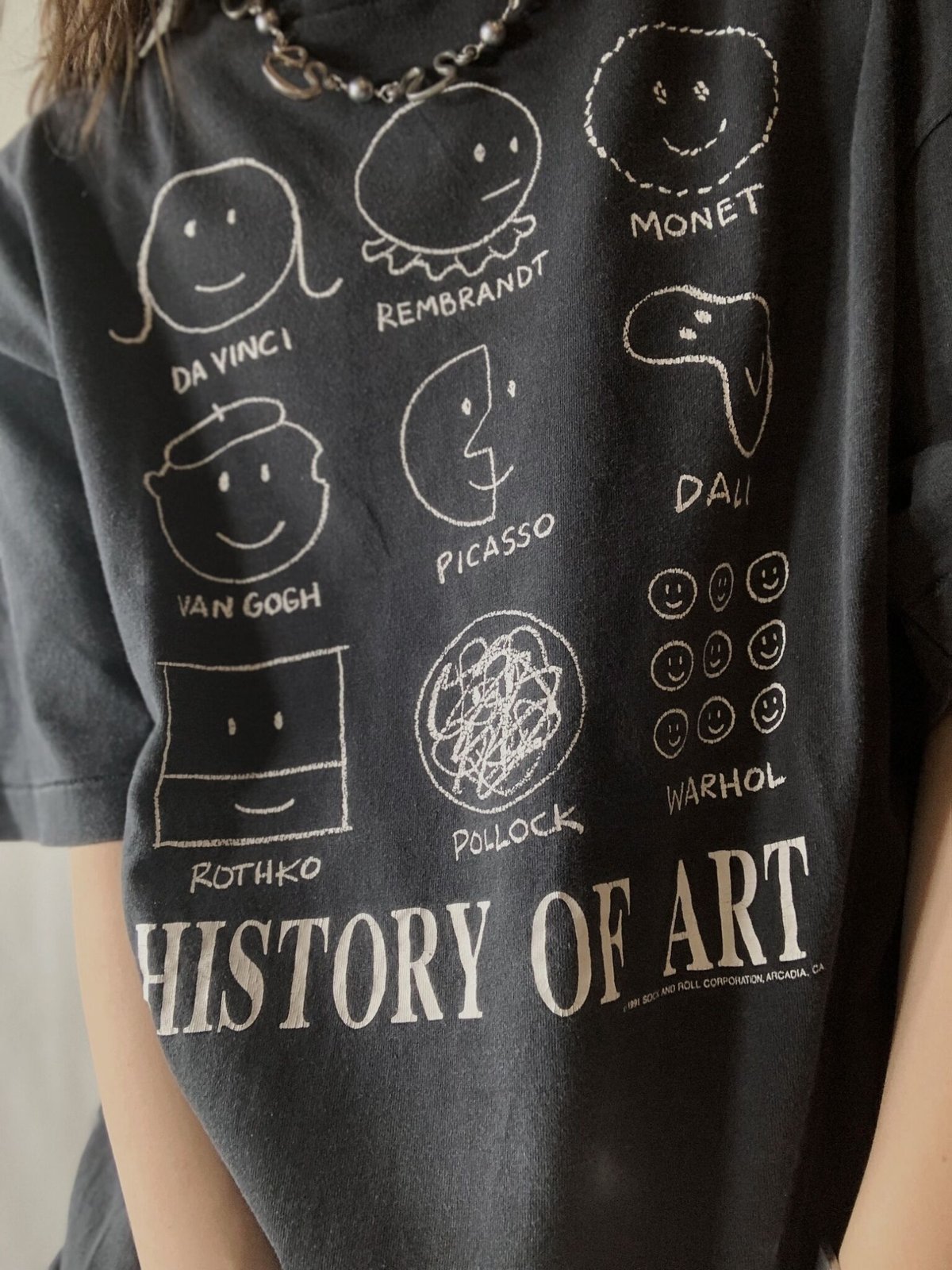 USED】 S/S T-shirt HISTORY OF ART/210617-012 | ...