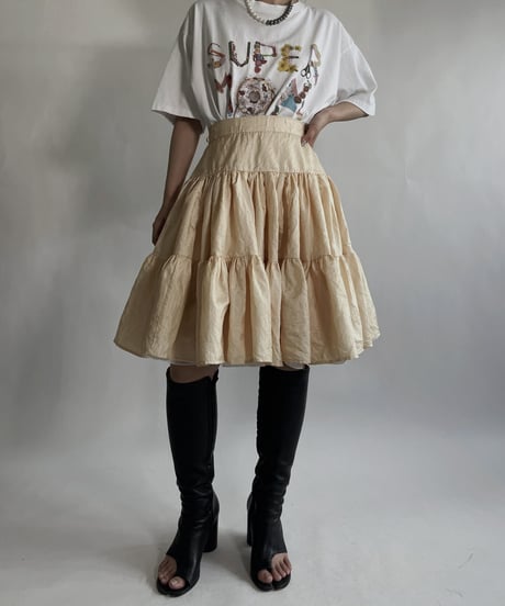 【USED】 Middle Tiered Skirt / 220625-003