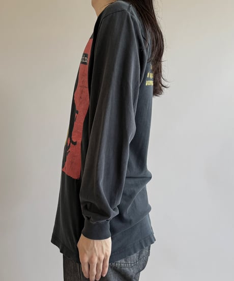 【USED】 90's  RAGE AGAINST THE MACHINE Docking Sleeve L/S T-Shirt /250621-048