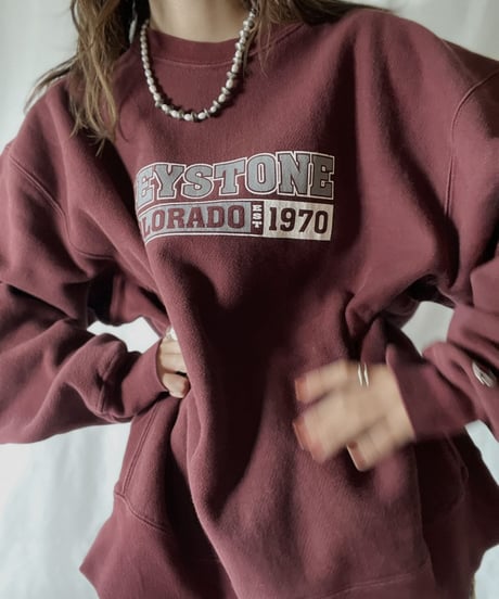 【USED】  Champion Reverse Weave Sweat KEYSTONE/211116-039
