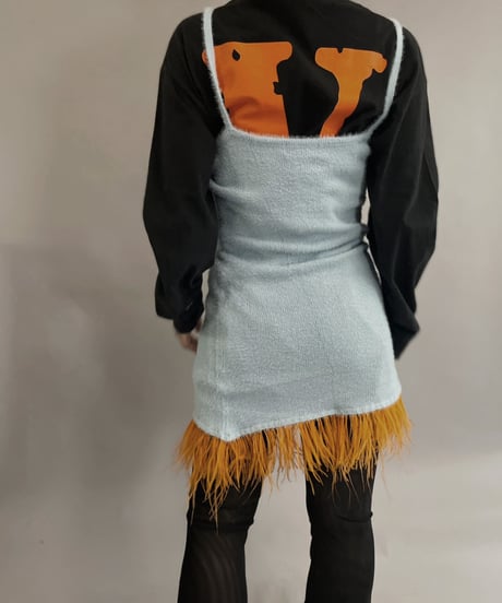 【USED】 Knit Fringe One-piece / 230430-019
