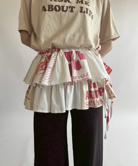 【RE;CIRCLE】 Re Eco Bag Maki Skirt /  250417-015