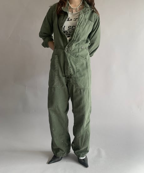 【USED】 Military Jump Suit  /241109-037