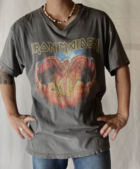 【USED】  S/S T-shirt IRON MEDEN①/210825-007