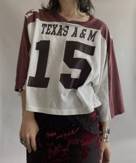 【USED】 BIKE TEXAS A&M Game Shirt/ 230506-023
