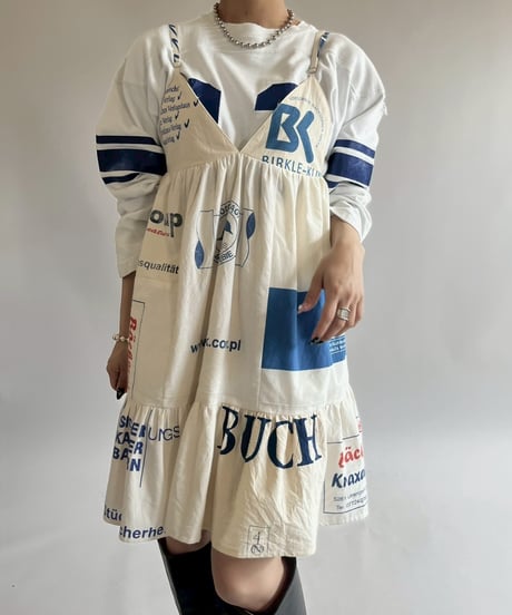 【RE;CIRCLE】 Re Eco Bag Back Lace Up Cami  /  250417-011