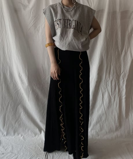 【RE;CIRCLE】 RE No-sleeve Sweat①/210414-005