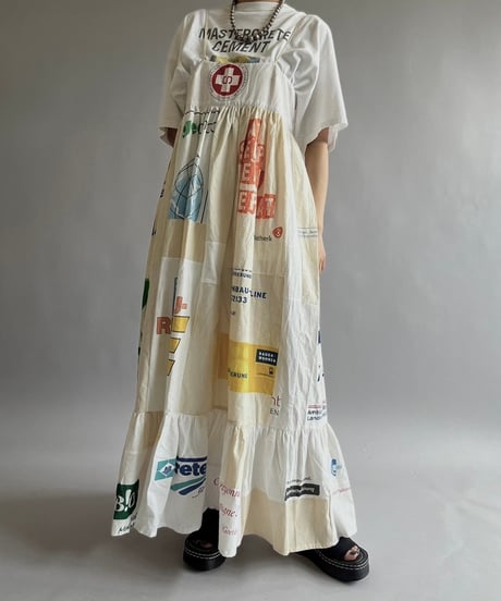 【RE;CIRCLE】RE Eco-Friendly Bag Camisole Long One-piece / 240905-013