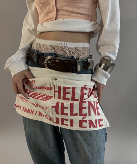 【RE;CIRCLE】 Re Eco Bag Apron /  260413-009