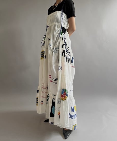 【RE;CIRCLE】RE Eco-Friendly Bag Code Camisole Long One-piece / 240905-012
