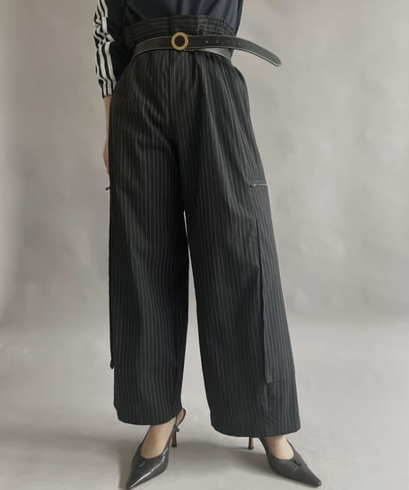 【USED】 Blanque Striped Pants / 230318-021