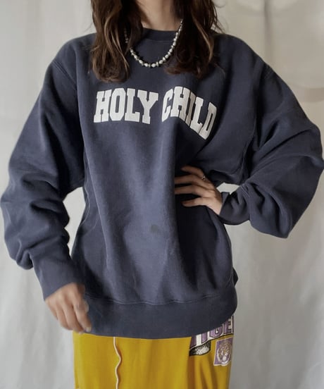 【USED】  Champion Reverse Weave Sweat HOLY CHIKD/211116-041