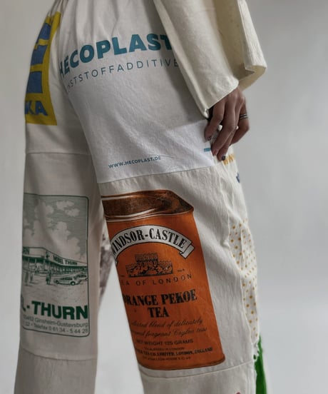 【RE;CIRCLE】 RE Eco-Friendly Bag Straight Pants / 220825-009