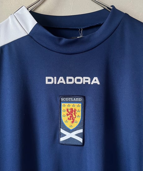 【USED 】DIADOLA SCOTLAND Soccer Shirt /240603-003