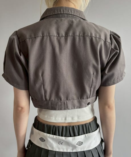 【Chinatsu Aoyama】 RE Makers Shirt Charcoal Gray / 260702-020