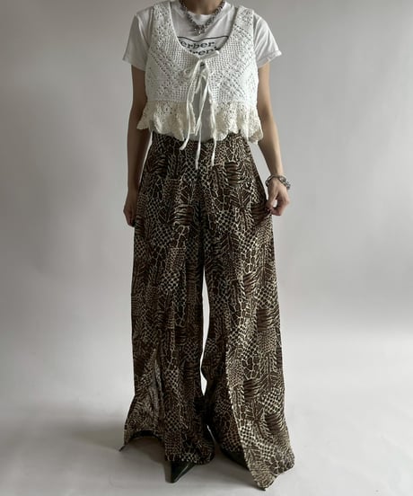 【RE;CIRCLE】RE Crochet Short Vest / 250515-005