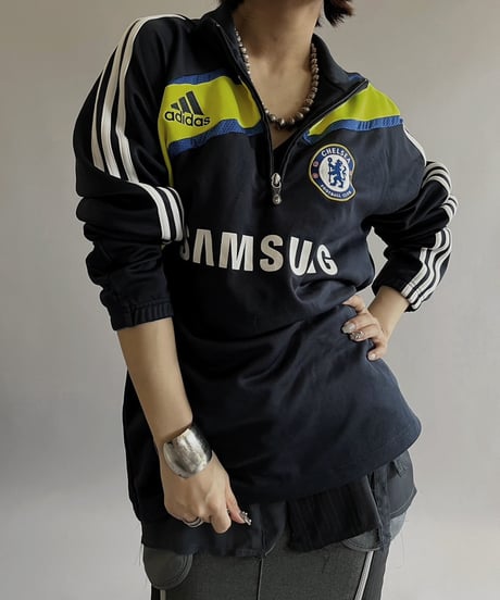 【USED 】 adidas CHELSEA L/S Jersey Top/240407-033