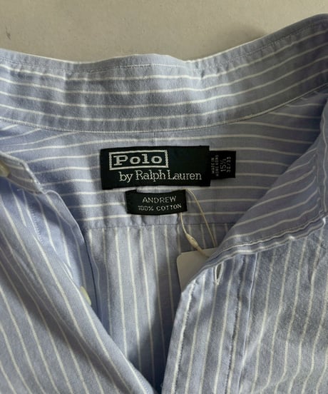 【USED】 POLO by Ralph Lauren Stripe Shirt ANDREW / 260228-018
