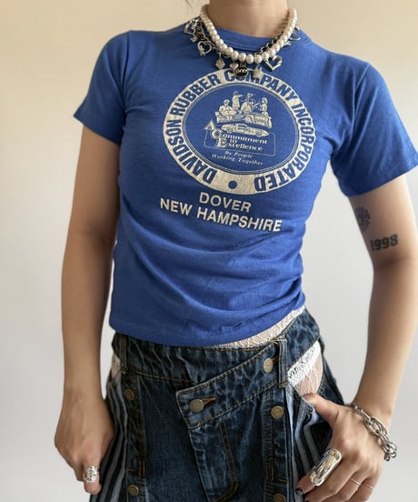 【USED】 Made in USA 80's DOVER NEW HAMPSHIRE T-Shirt/250510-067