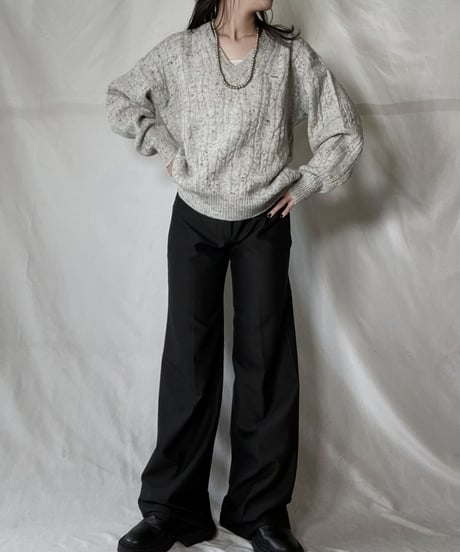 【USED】 LACOSTE Acrylic Knit ⑫ / 220111-024