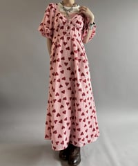 【USED】 sister jane Dead Stock Heart Pattern One-Piece / 260704-002