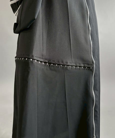 【RE;CIRCLE】 RE Suit Asymmetry Long Skirt / 260129-012