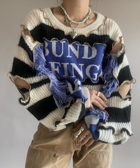 【RE;CIRCLE】 RE Mellow Knit Top /  241121-002