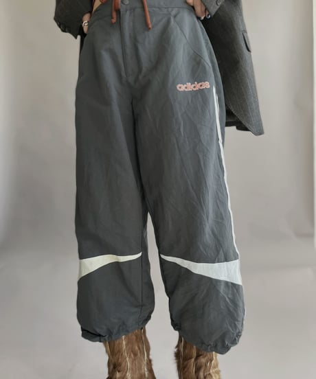 【USED】 adidas Nylon Line Pants / 230114-021