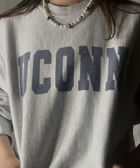 【USED】   Champion Reverse Weave Sweat UCONN/210516-022
