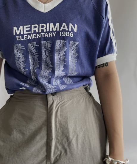 【USED】  Ringer T-shirt / 221001-009