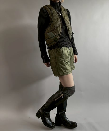 【RE;CIRCLE】 RE Liner Code Vest Khaki / LINER-06
