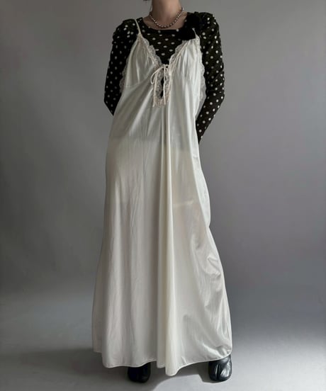 【USED】 Lingerie Long Camisole One-Piece /251129-005
