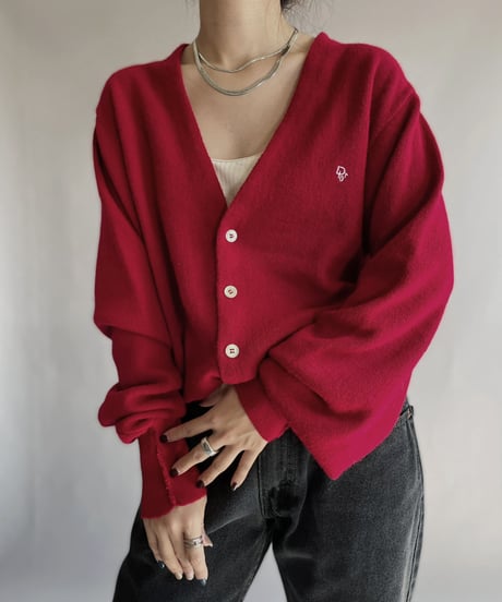 【USED】  Christian Dior Acrylic Knit Cardigan / 221119-027
