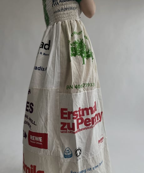 【RE;CIRCLE】 RE Eco-Friendly Bag Camisole One-piece / 220804-024