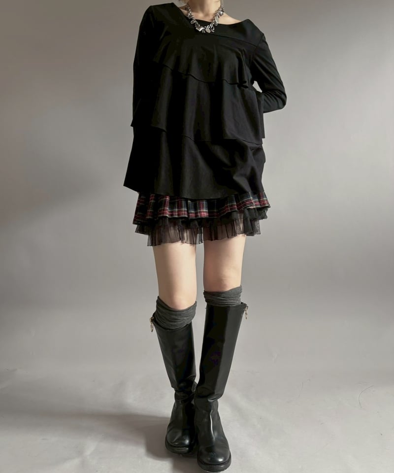 USED】 Vivienne Westwood RED LABEL Tiered Cut T