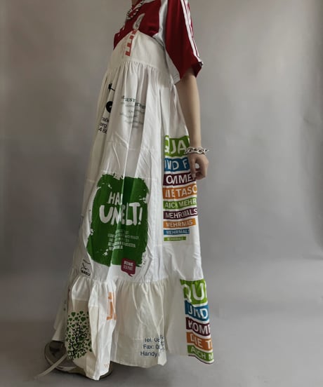 【RE;CIRCLE】RE Eco-Friendly Bag Camisole Long One-piece / 230525-009