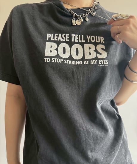 【USED】 ORANGE DINGO BOOBS T-Shirt  / 250705-011