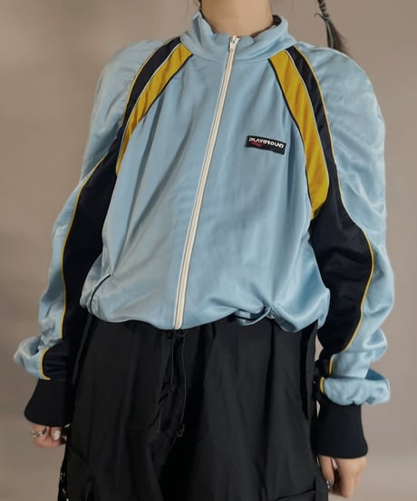 【USED】 Play Ground Jersey Top Light Blue / 230225-008