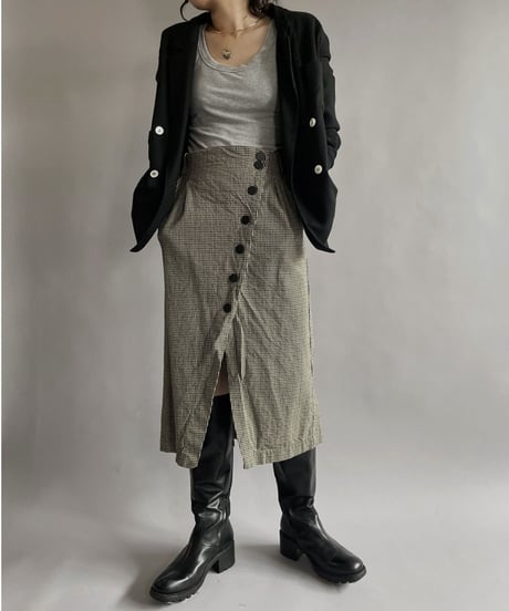 【USED】 Cotton Long Skirt / 220903-010